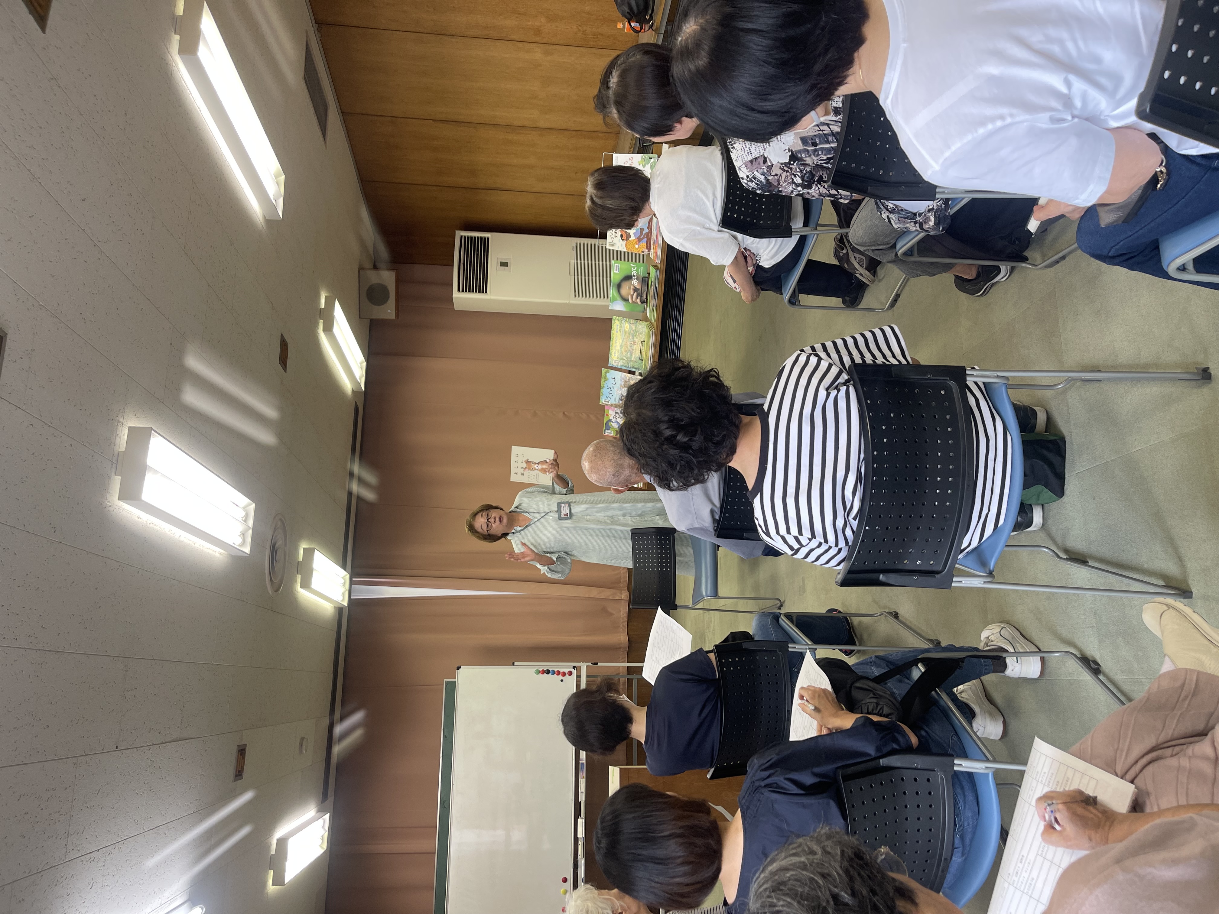 守山図書館✖️絵本専門士「絵本　大人の読み語りの会」